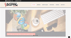 Desktop Screenshot of bgpro.com